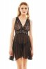Margaritha black chemise XXL/XXXL